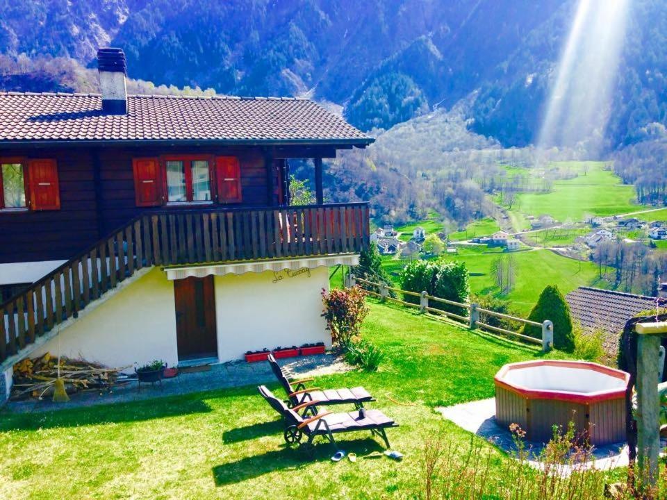 Modern Charme Studio In Chalet Ponto Valentino Exterior foto