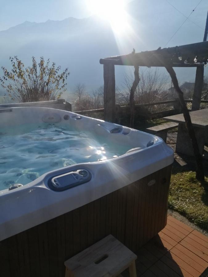 Modern Charme Studio In Chalet Ponto Valentino Exterior foto